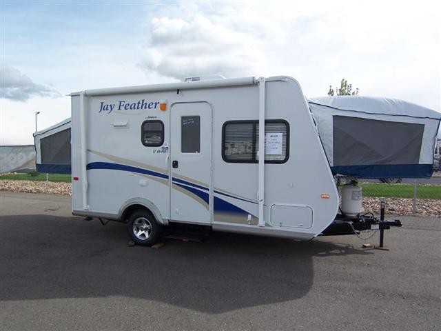 New 2010 Jayco Jay Feather EXP 17C Hybrid Travel Trailer For Sale